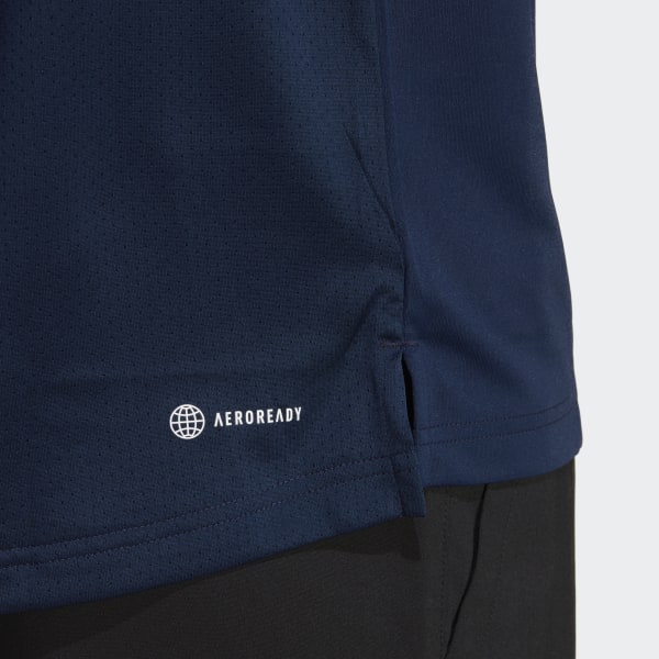 Blue Club Tennis Tee