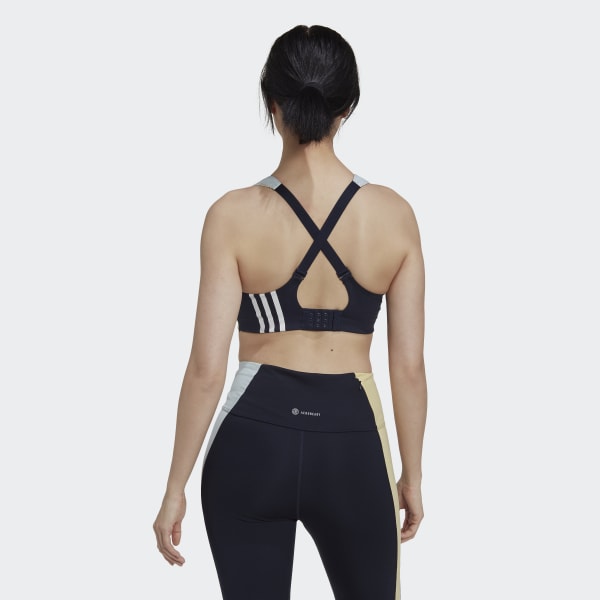 Blauw adidas TLRD Impact Training High-Support Beha NQ206