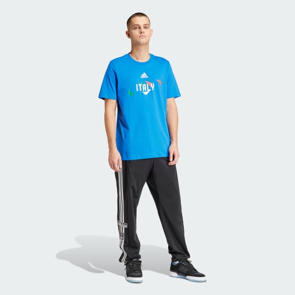 adidas UEFA EURO24 Italien T Shirt Blau adidas Deutschland