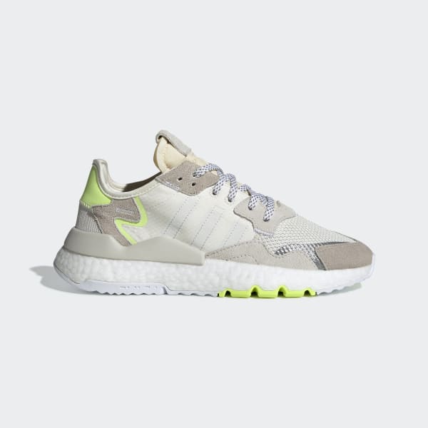 adidas Nite Jogger Shoes - White 