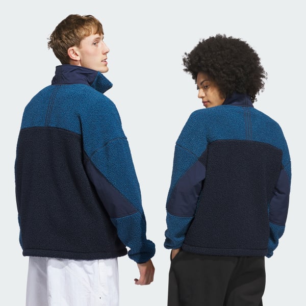 Blue Adams Blvd Fleece Jacket