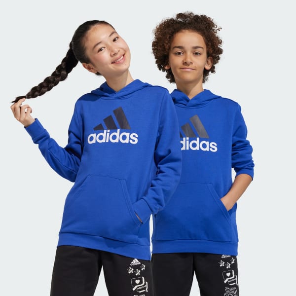 Essentials Two Colored Big Logo Cotton Hoodie