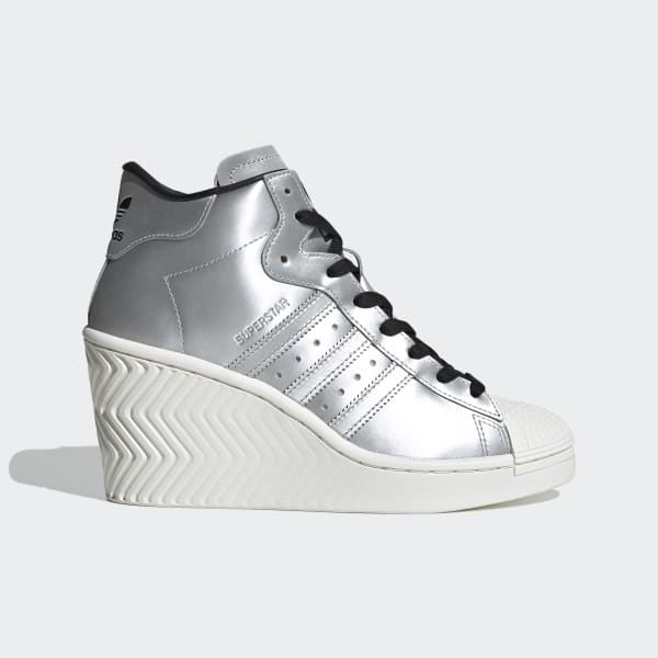adidas Superstar Ellure Shoes - Silver 