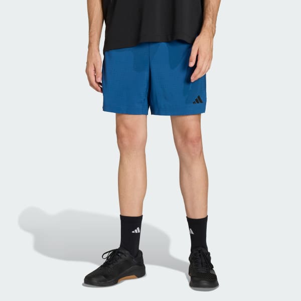 Azul SHORTS TECH ESSENTIALS WORKOUT 2 EN 1