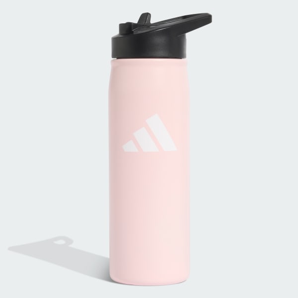 Pink Metal Bottle Straw 0.6 Liter