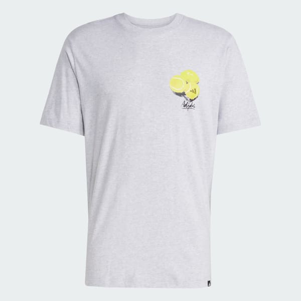 Gris Camiseta Lounge Still Life Lemons Estampado
