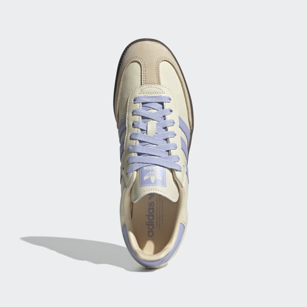 靴 adidas Originals SAMBA OG Cream White adidas Samba OG Mens Lifestyle Shoes Core White Grey Two