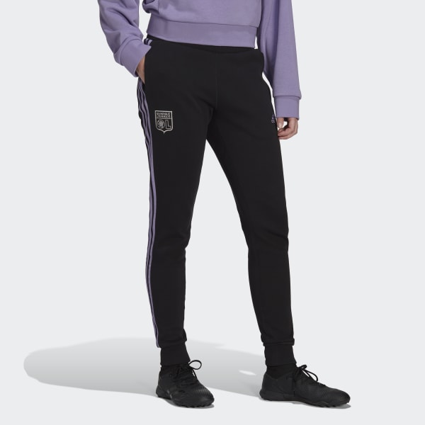 Sort Olympique Lyonnais joggingbukser
