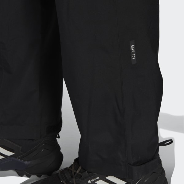 adidas TERREX Multi Rain Two-Layer US RAIN.RDY Pants - | Men\'s Black Hiking Primegreen | adidas