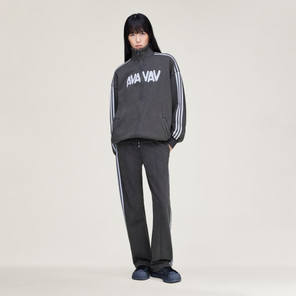 Grey adidas Originals by Avavav French Terry Track Top