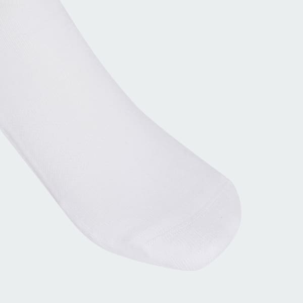 biela Ponožky 3-Stripes Cushioned Crew (3 páry)