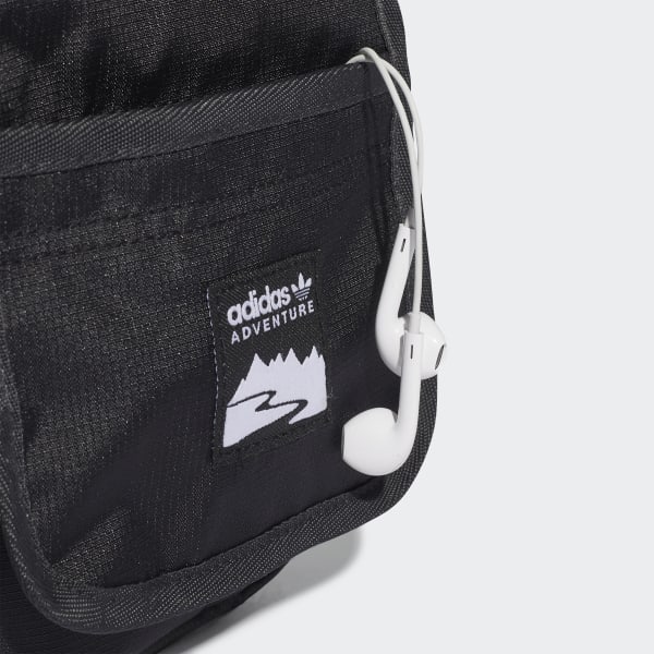 Black adidas Adventure Flap Bag Small SS453