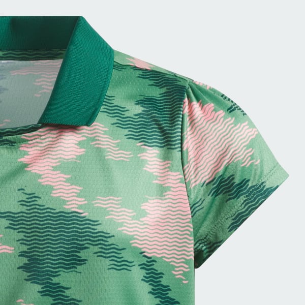 zelená HEAT.RDY Printed Polo Shirt