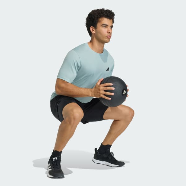 Green WORKOUT ESSENTIALS BASE T-SHIRT