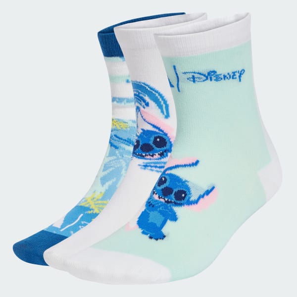 Blanco Medias adidas x Disney Lilo & Stitch 3 Pares Kids