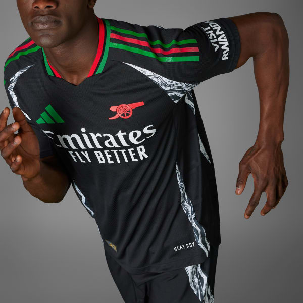 Nero Maglia Away Authentic 24/25 Arsenal FC