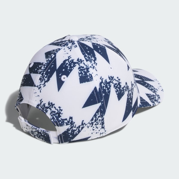 ホワイト グラフィック キャップ