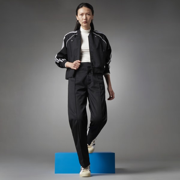Negro Chaqueta Deportiva SST Asimétrica