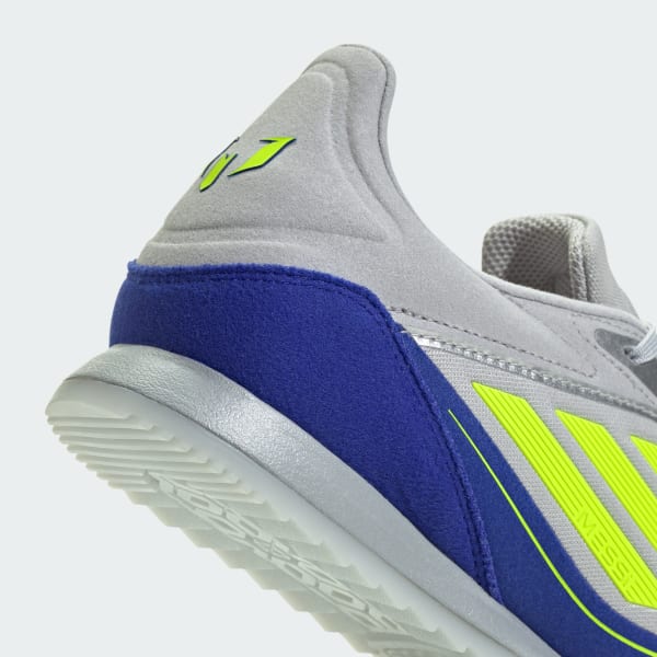 adidas F50 Messi Freestyle Indoor Soccer Shoes - Silver | Free