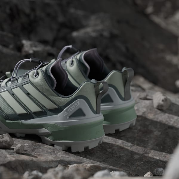 adidas Terrex Skychaser GORE-TEX Hiking Shoes - Green | Free