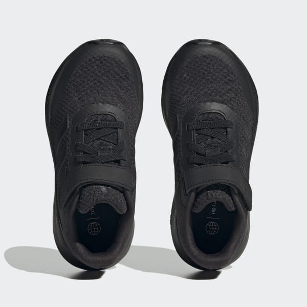 Black RunFalcon 3.0 Elastic Lace Top Strap Shoes