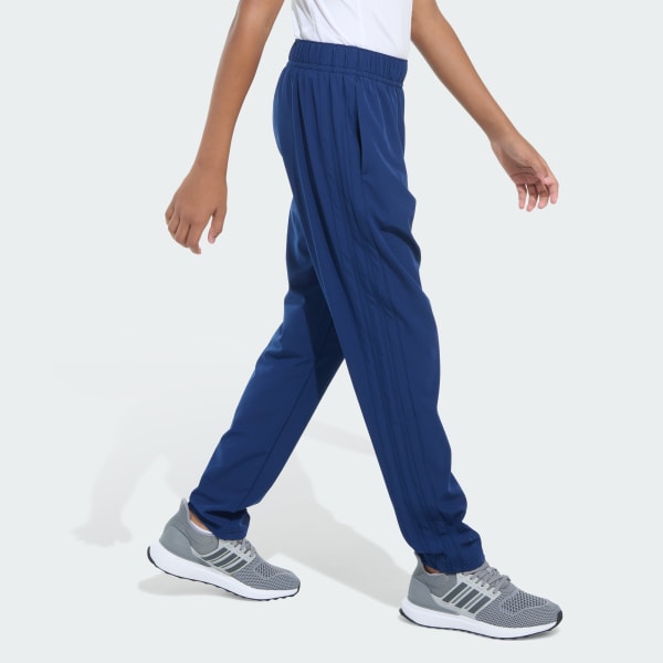 adidas Elastic Waistband Woven 3-Stripes Stretch Pants