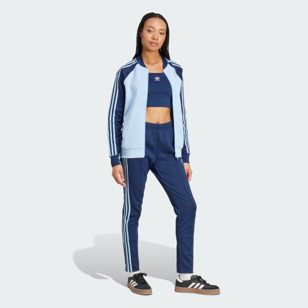 adidas Adicolor Classics SST Track Jacket - Blue | Free