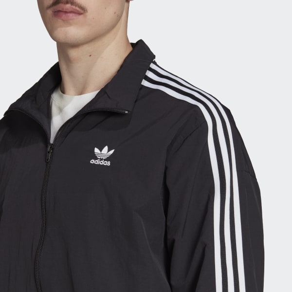 Adidas trefoil jacket mens sales