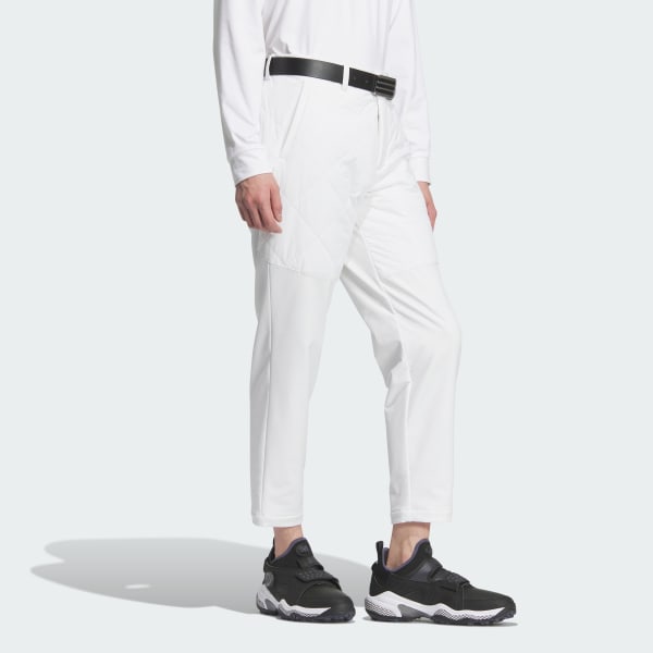 ホワイト 【ゴルフ】EX STRETCH COLD .RDY 撥水 キルトコンビネーション ジョガーパンツ