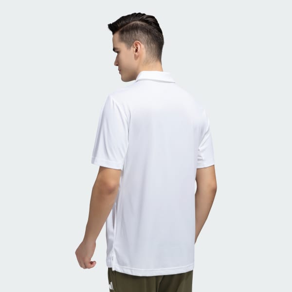 White CLUB POLO