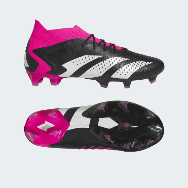 adidas Predator Firm Ground Soccer Cleats - Black | Unisex Soccer | US