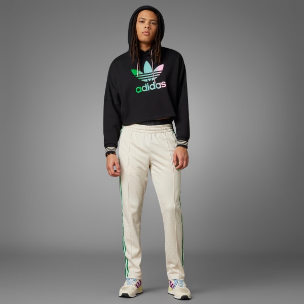 adidas Men's Lifestyle Adicolor 70s Monogram Track Pants - White 