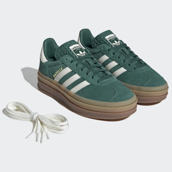 スニーカー adidas GAZELLE BOLD W JI0325 SHOES - Gazelle Bold Shoes - Green | adidas Oman