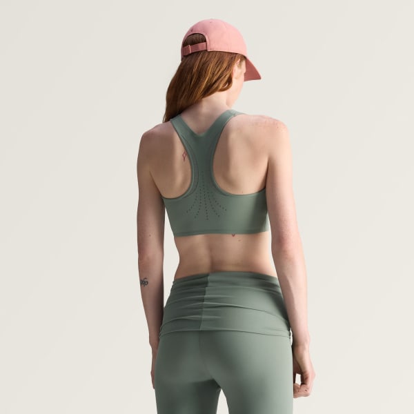 Green adidas by Stella Mccartney Truepurpose Training Medium Support Bra