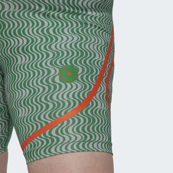 groen adidas by Stella McCartney TruePurpose Printed Fietslegging (Grote Maat) QY850