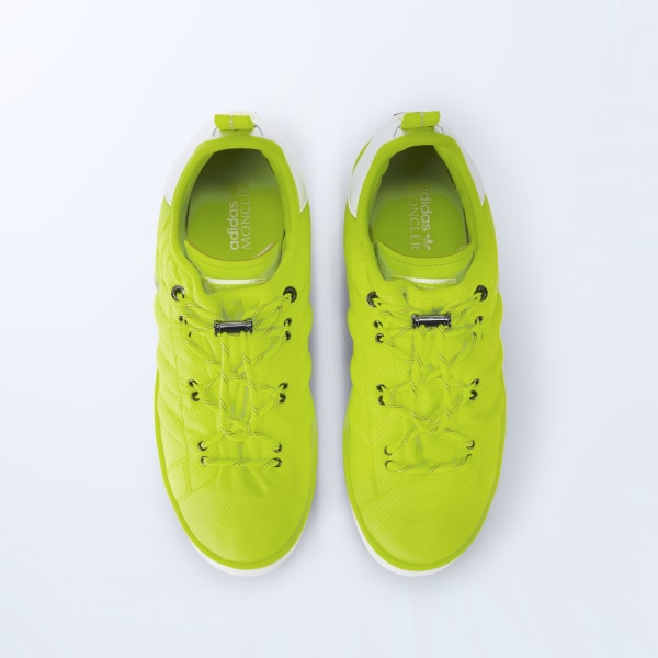 X Adidas Campus Low Top Sneakers in Yellow - Moncler Genius