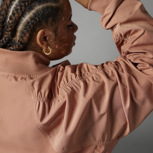 Brown Collective Power Bomber Jacket (Plus Size)