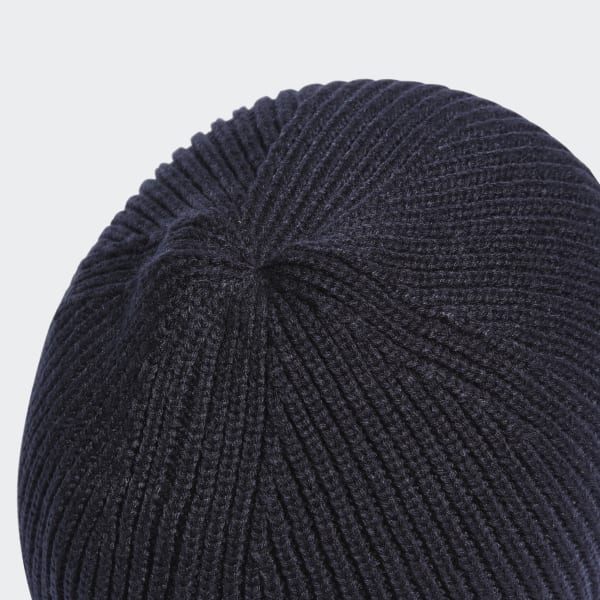 Blue Two-Colored Logo Beanie