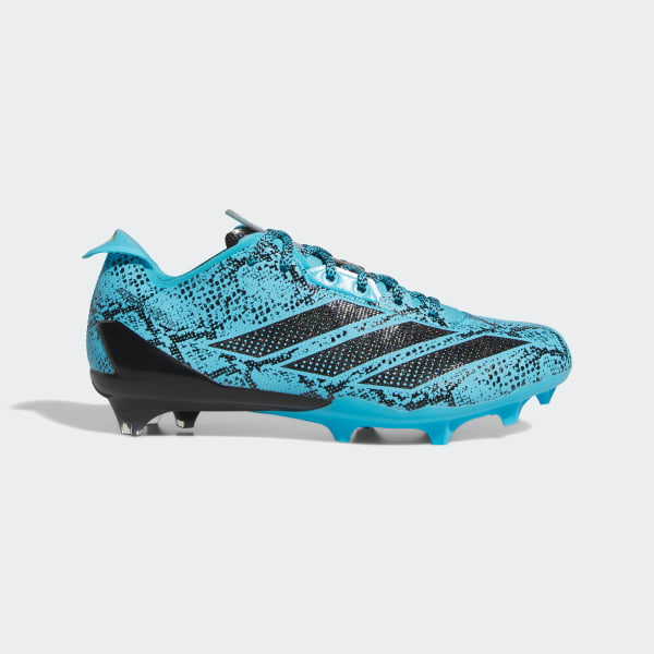 Blue Adizero Electric II Exotic Speed Football Cleats