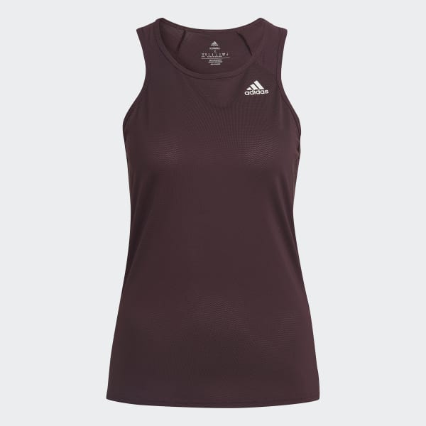 Vermelho Camisola de Alças Own the Run GY327