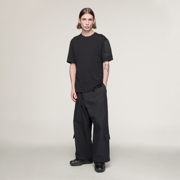 สีดำ เสื้อยืดแขนสั้น Y-3 UTILITY