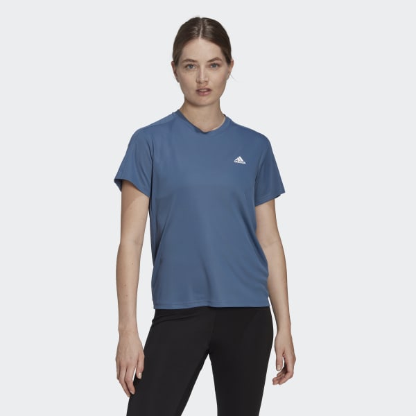 Blue Run It Running Tee