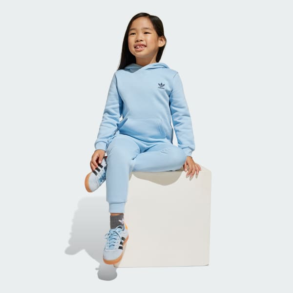 modrá Súprava Hoodie Cargo Kids