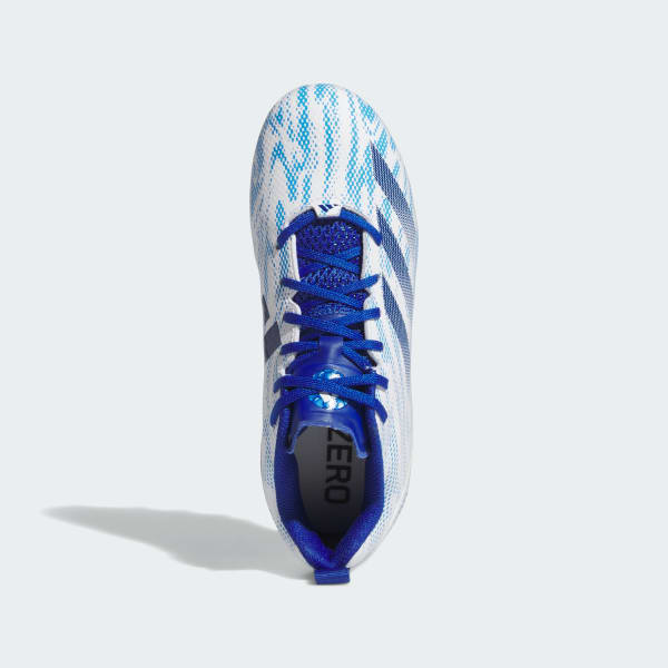 bílá Boty Adizero Electric.2 Speed Juice American Football Cleats Kids