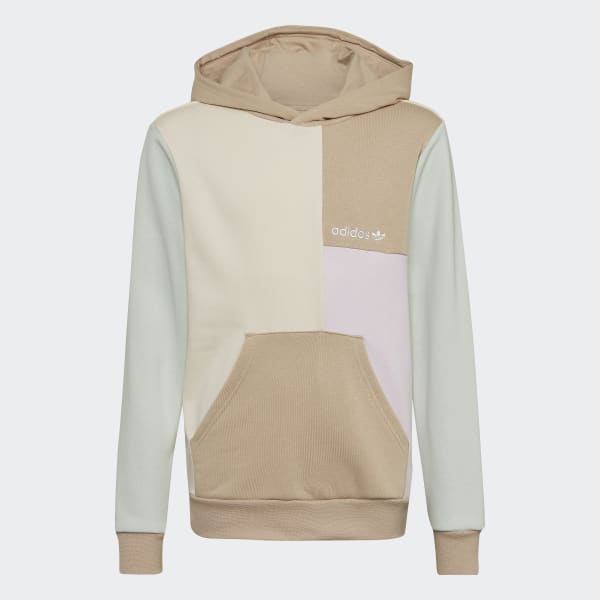 Sudadera con Gorro Colorblock