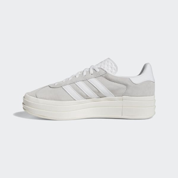 adidas originals Gazelle BOLD グレーブラウン adidas originals Gazelle BOLD厚底板靴レディースグレー