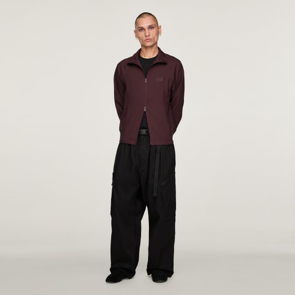 Burgundy Y-3 Sport Uniform Träningsjacka