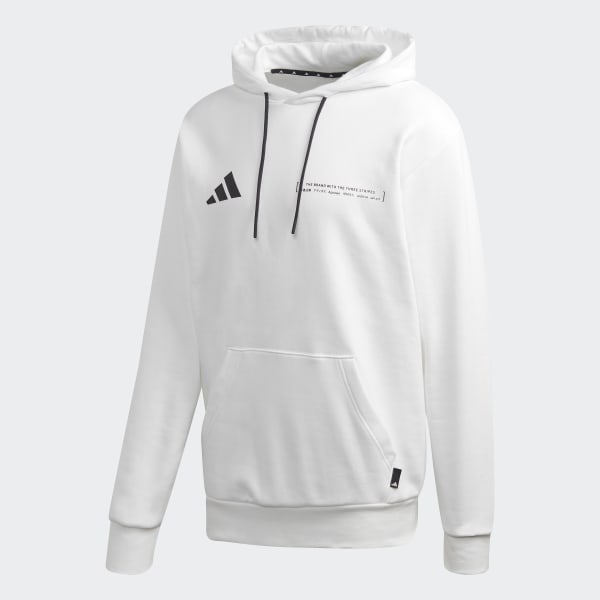 adidas Athletics Pack Hoodie - White 