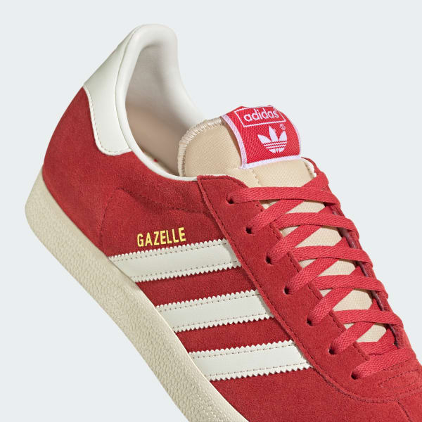 Adidas gazelle mujer rojas sales