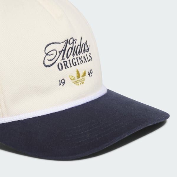 adidas Masterpiece Strapback Hat - White | Free Shipping with
